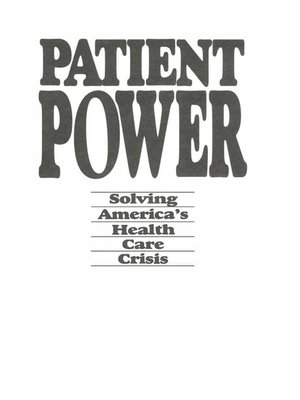 cover image of Patient Power